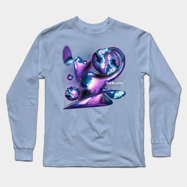 Silkworm : Alexandrite Long Sleeve T-Shirt by AlexandritePDX